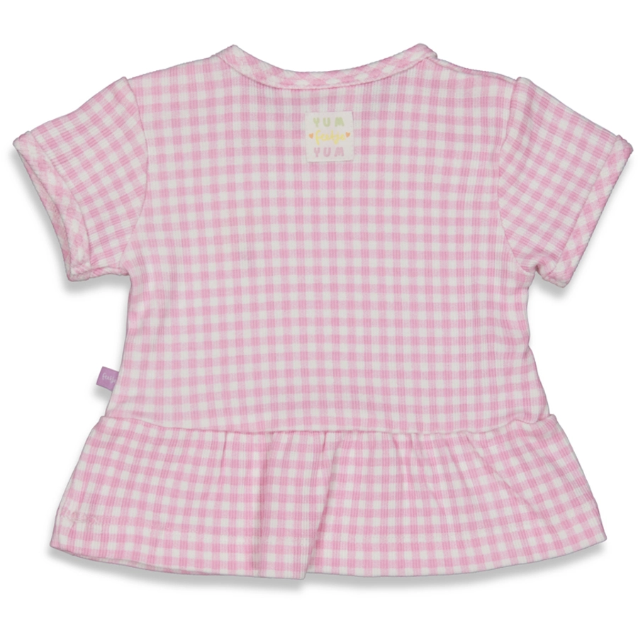 Feetje Peplum-Shirt Cotton Candy Lila