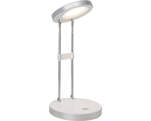 LED-kantoorlamp 3,3W 220 lm 3000 KH 23,6 cm Venetië titanium/wit