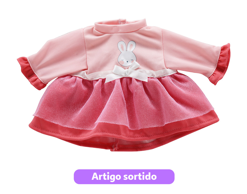 O OUTFIT DO BEBÉ ONE TWO FUN 30-35CM MODELOS SORTIDOS