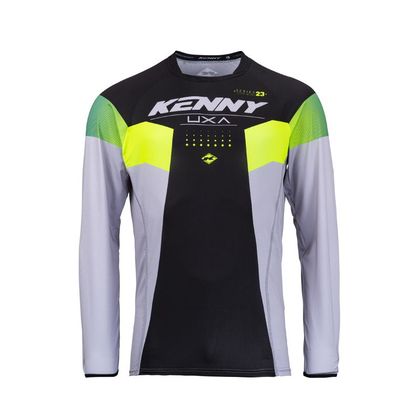 Maillot cross Kenny TITANIUM 2024 - Jaune / Noir