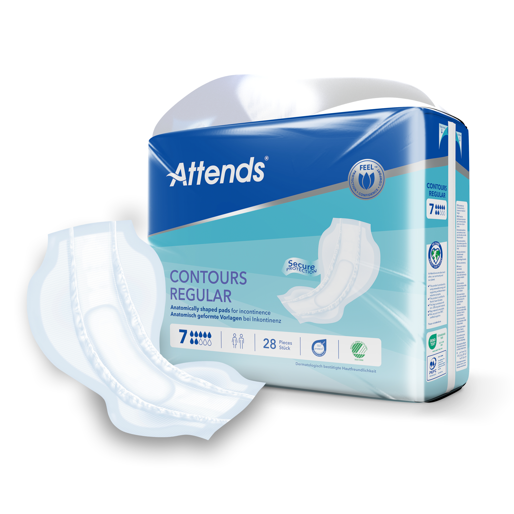 Attends Inlegger Contours 7 (28 Stuks)