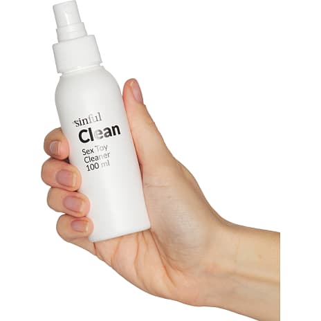 Sinful Clean rens til sexlegetøj 100 ml