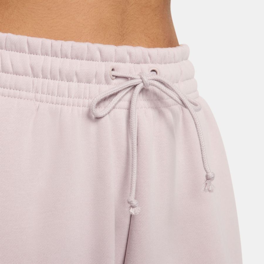 Nike Bas de Survêtement Phoenix Fleece Oversized - Rose/Blanc Cassé Femme