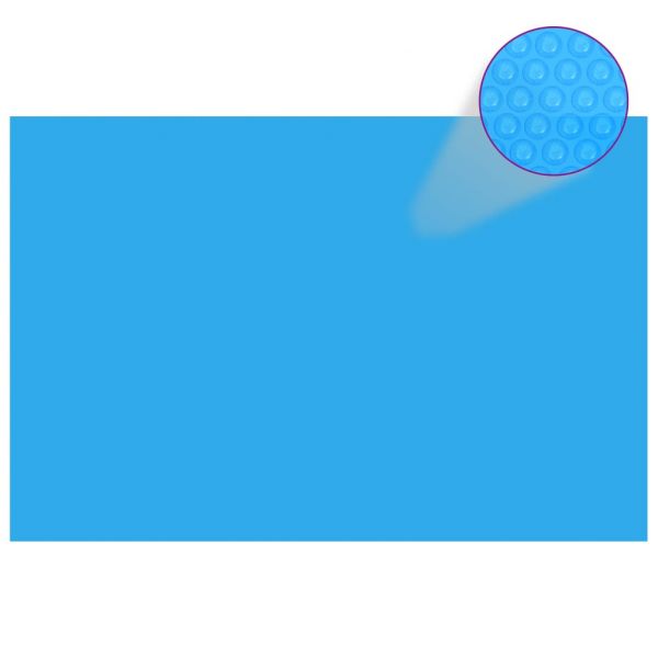 Cobertura de Piscina Retangular 300 X 200 cm PE Azul - 90676