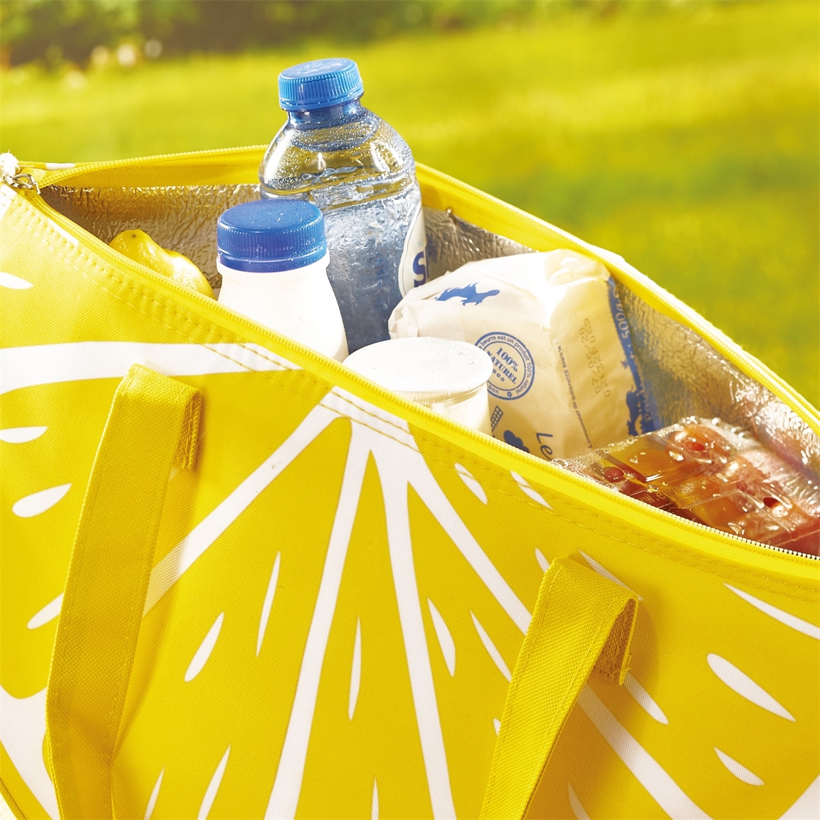 Sac isotherme citron