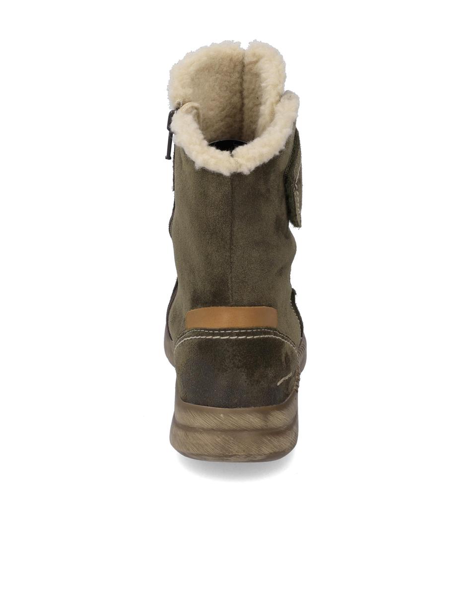 Stiefelette Conny 01, moos-kombi