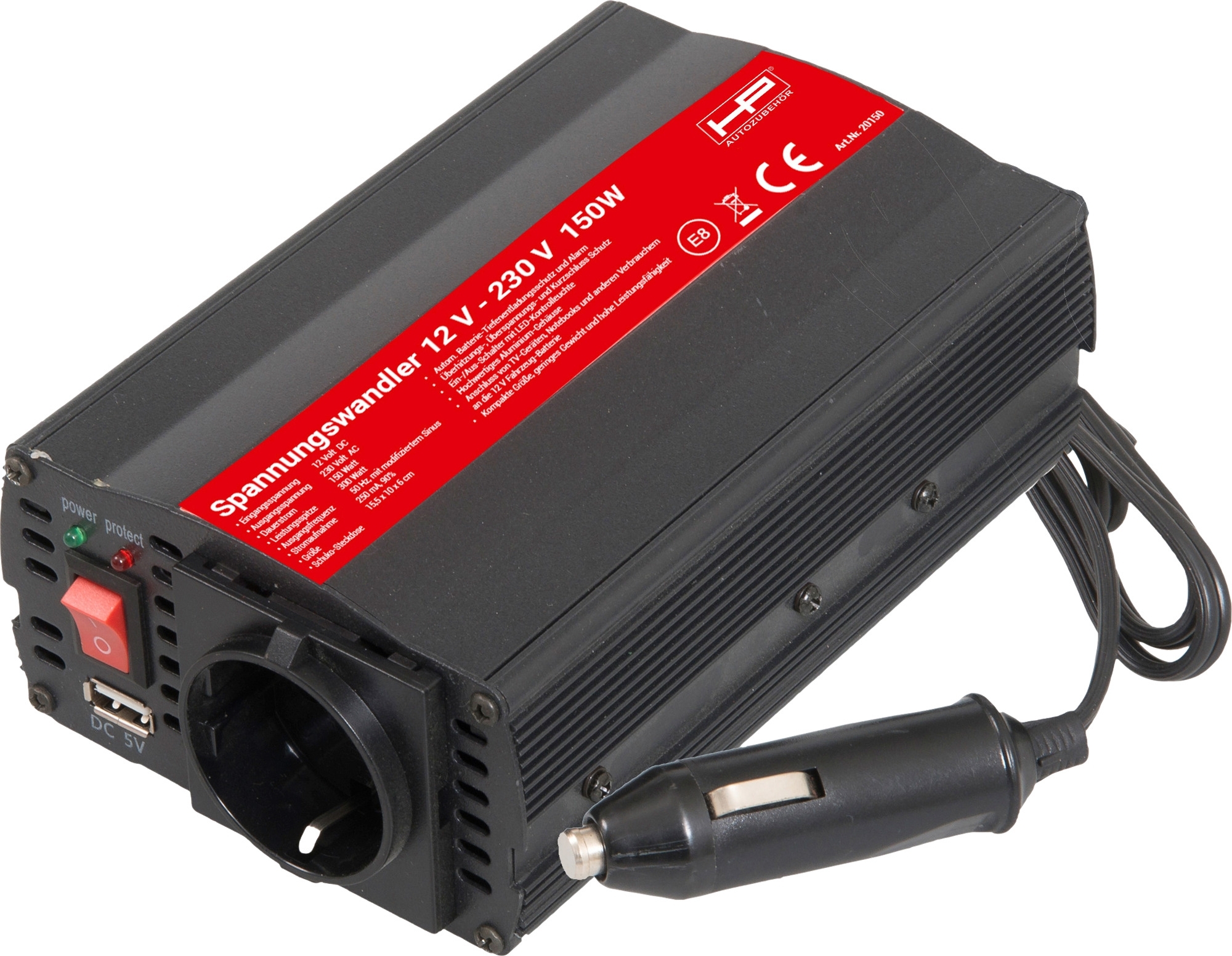 HP Spannungswandler 12-230V 300W