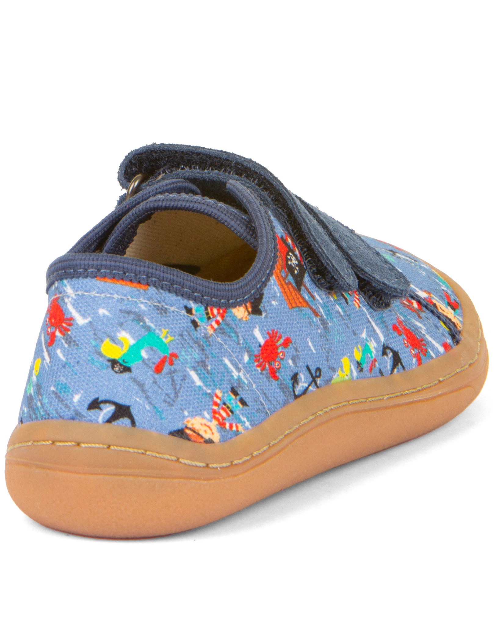 Klett-Halbschuhe CANVAS PIRAT in denim