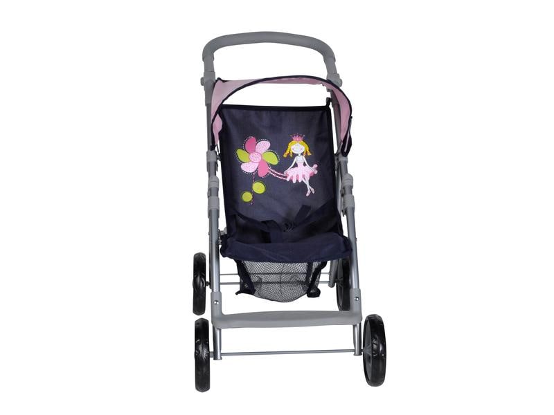 Knorrtoys Puppenbuggy Liba Princess Blue Puppenwagen mit Sonnendach