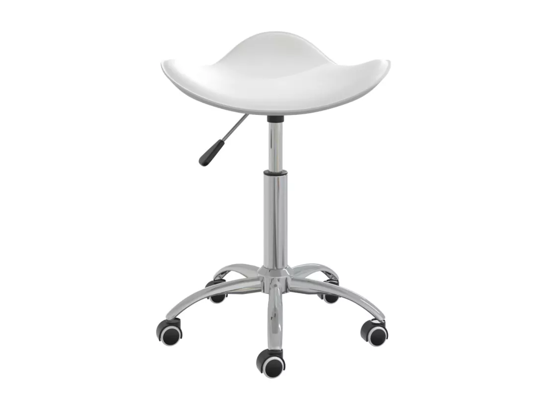 Chaise de bureau Blanc Similicuir