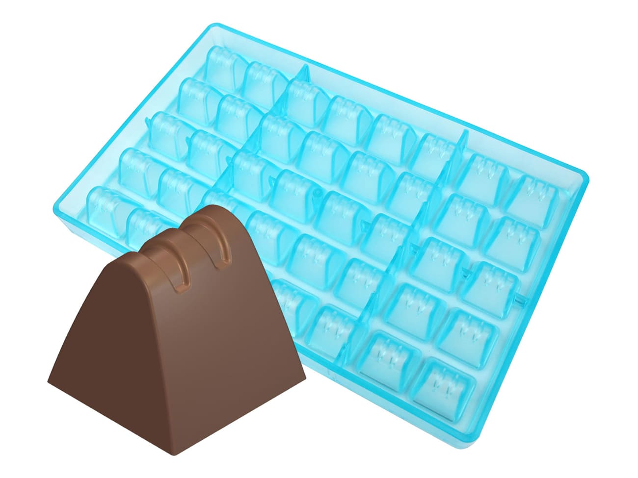 Moule chocolat - Pyramide