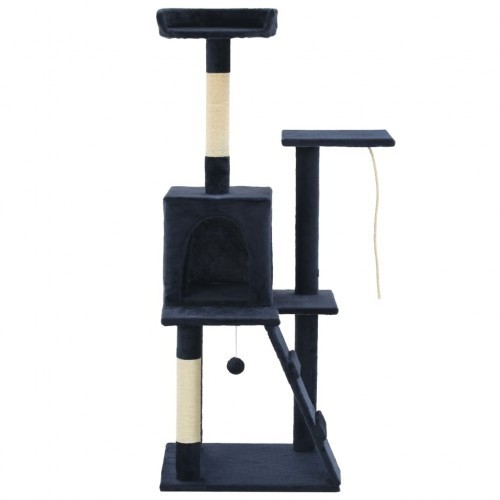 Arranhador de sisal para gatos, azul