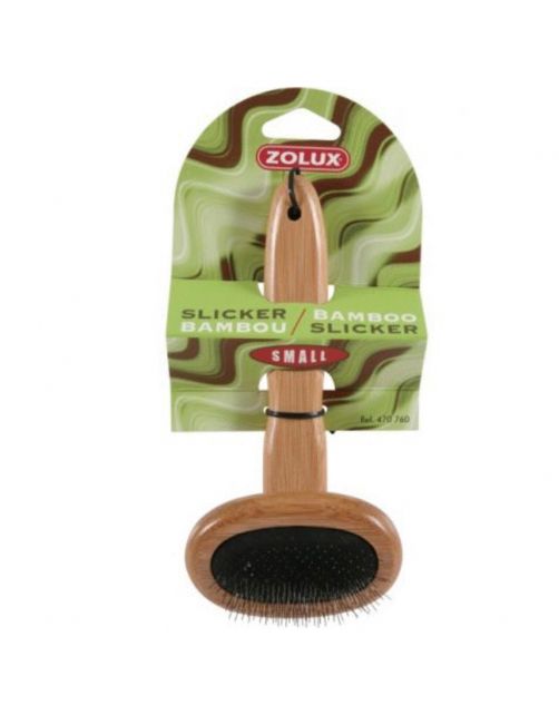 Zolux Bamboo Slicker - Hondenvachtborstel