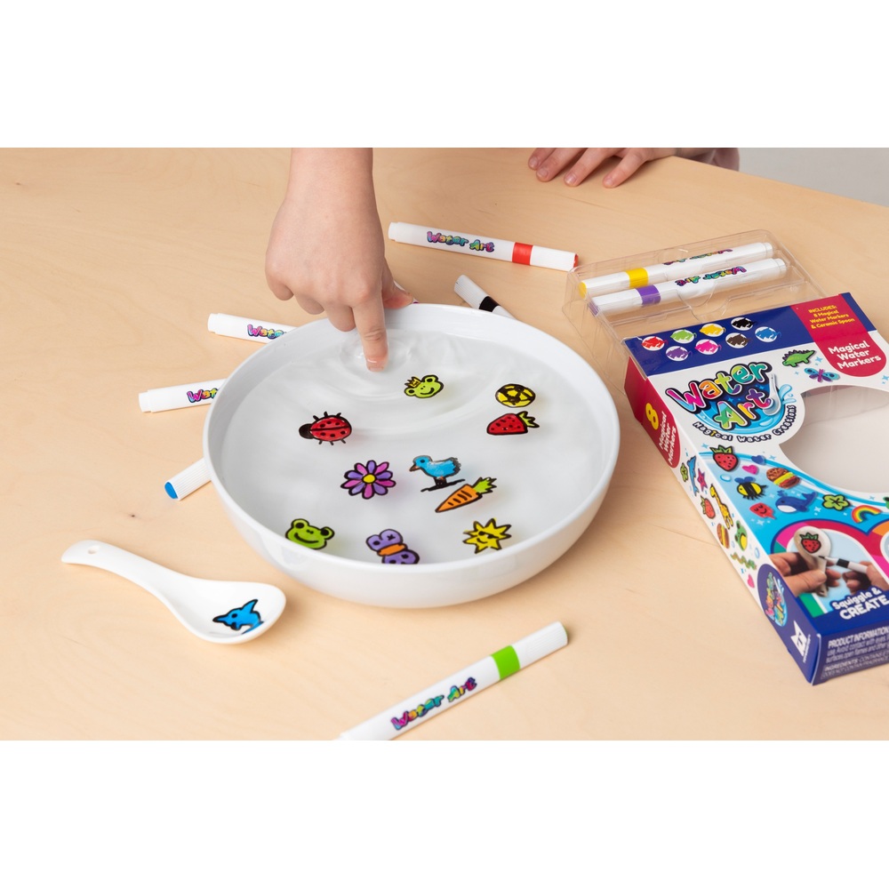 Wasserkunst-Set, 8er-Pack Wassermarker mit Löffel