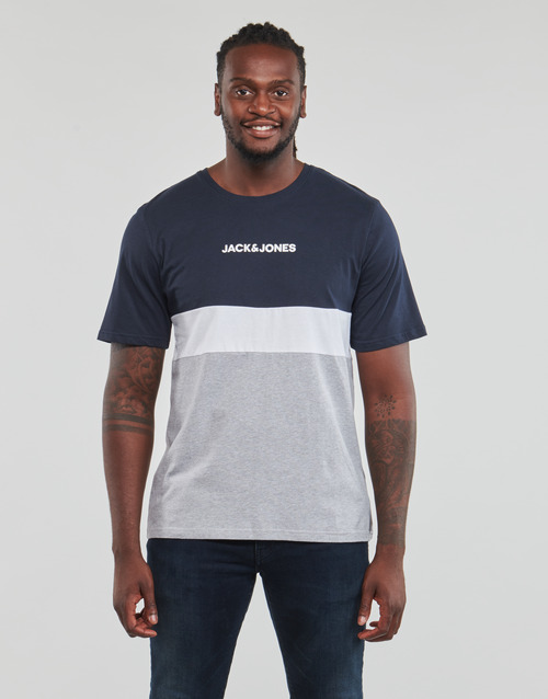 Jack & Jones - JJEREID BLOCKING TEE SS - Multicolore