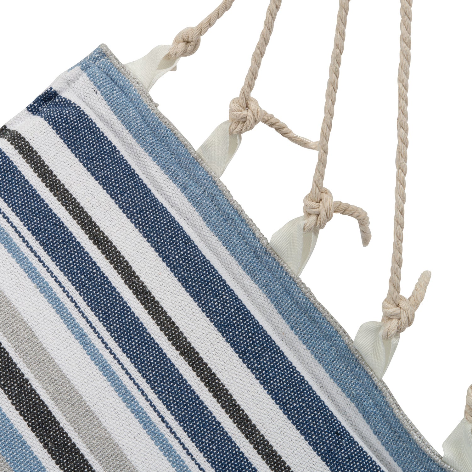 Intratuin hangstoel Streep blauw 88 x 54 cm