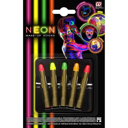 Widmann UV-Licht Make-Up Stifte Neon