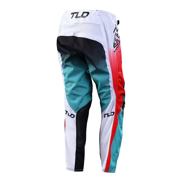 Troy Lee Designs - Pantalon enfant GP Arc Youth Turquoise / Noir / Blanc / Rose
