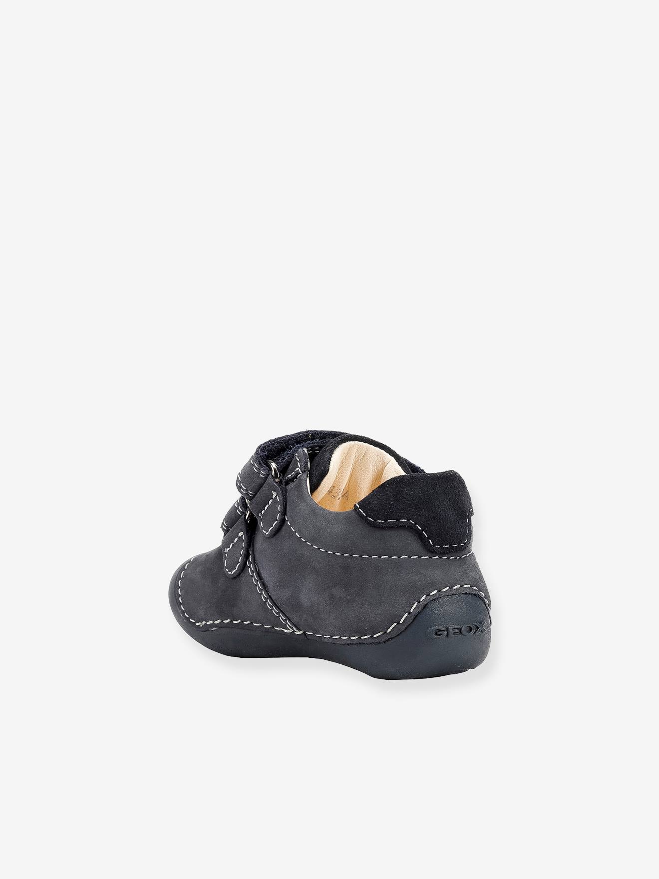 Sapatos flexíveis para bebês que engatinham Geox® B Tutim azul marinho