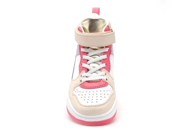 Bopy boots bottine enfant lacota blanc
