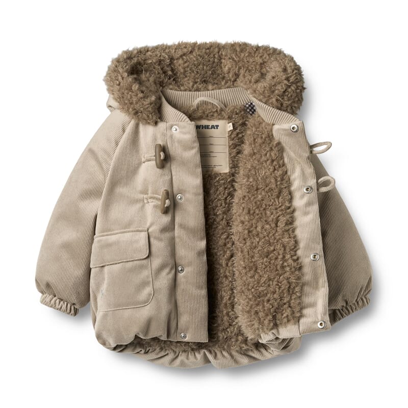 Puffer Jacket Billo grey stone - Wheat - Rumpetroll