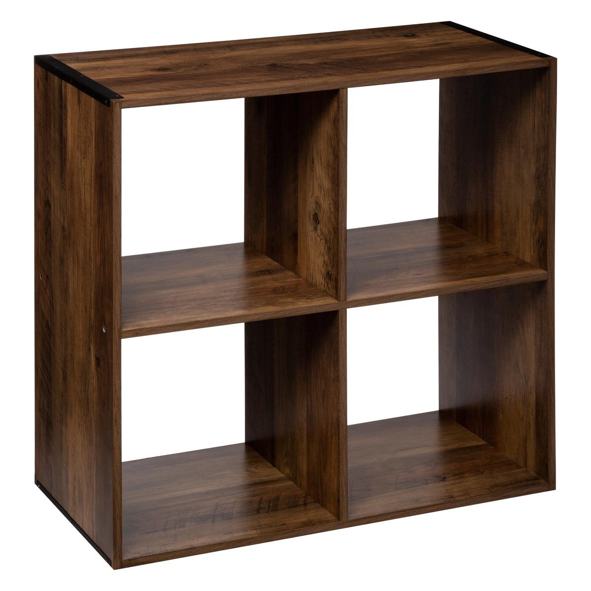 ETAGERE 4 CASES MIX INDUS