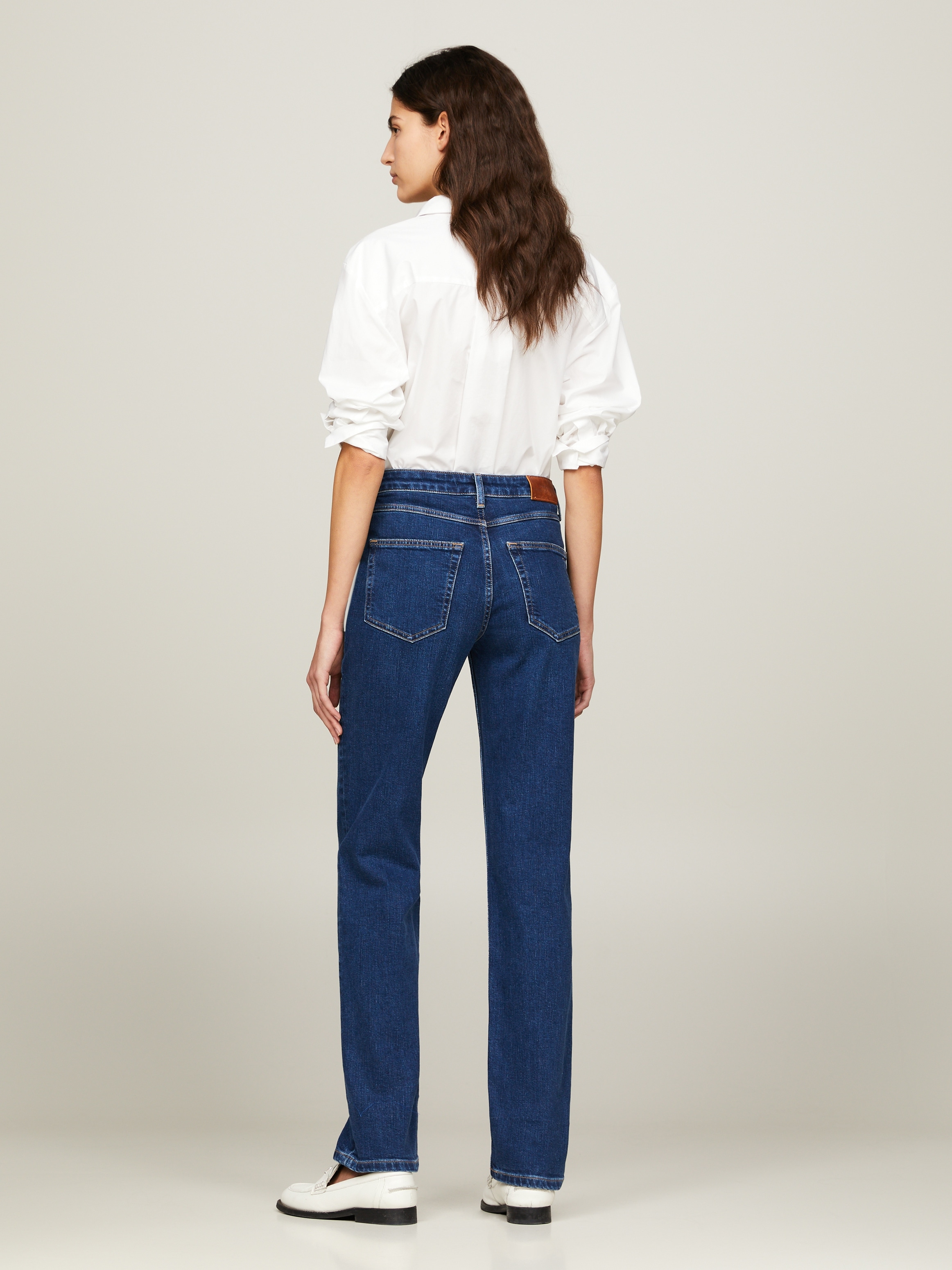 Tommy Hilfiger Straight-Jeans in blauer Waschung