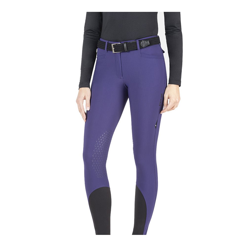 Equiline ATIRCE - Pantalon knee grip Femme violet - purple