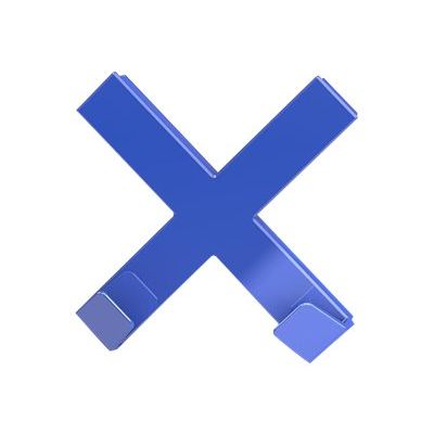 Dahle MEGA Magnet CROSS XL - Aimant super puissant 90 x 90 mm