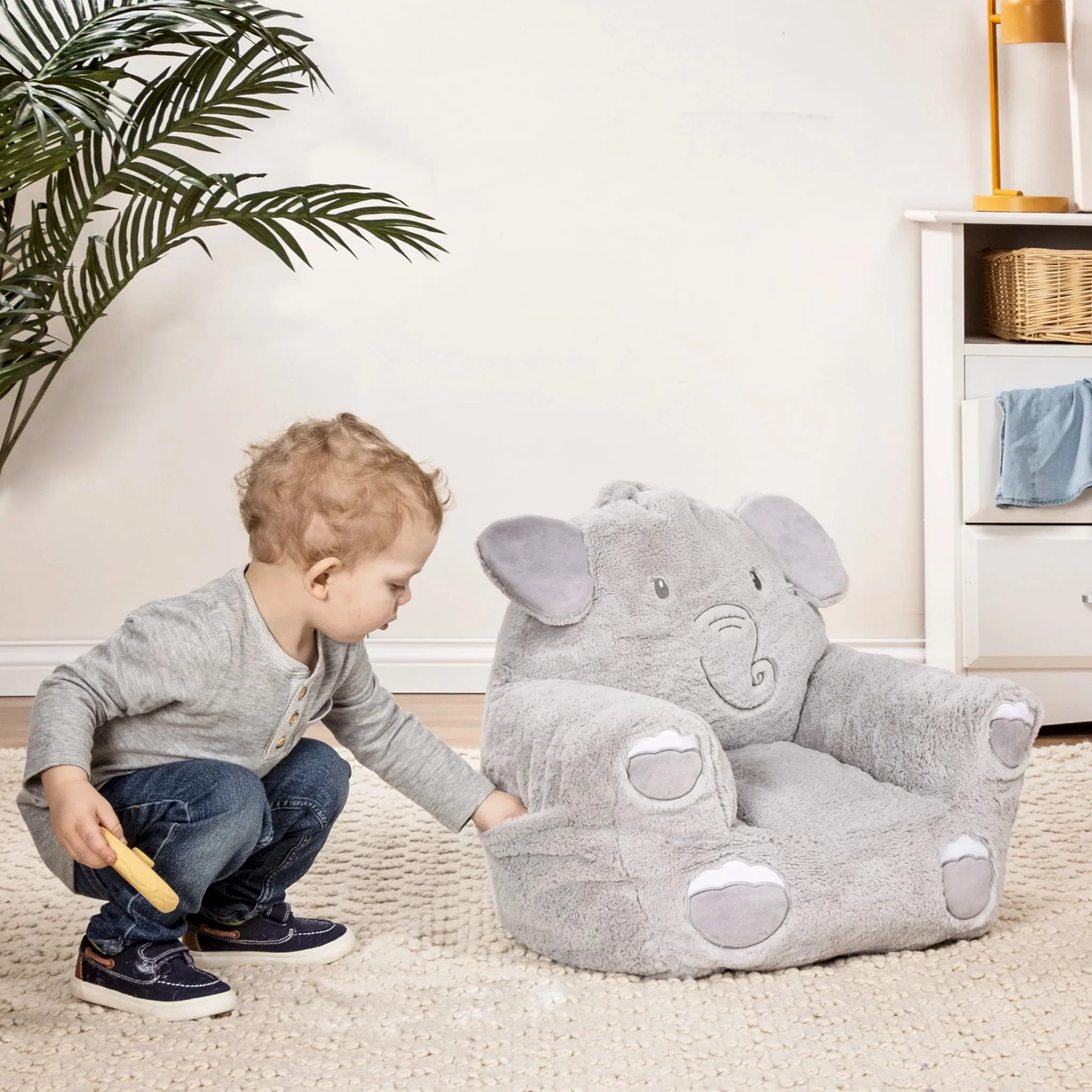 Trend Lab Chaise Éléphant en Peluche Cuddo Buddies®