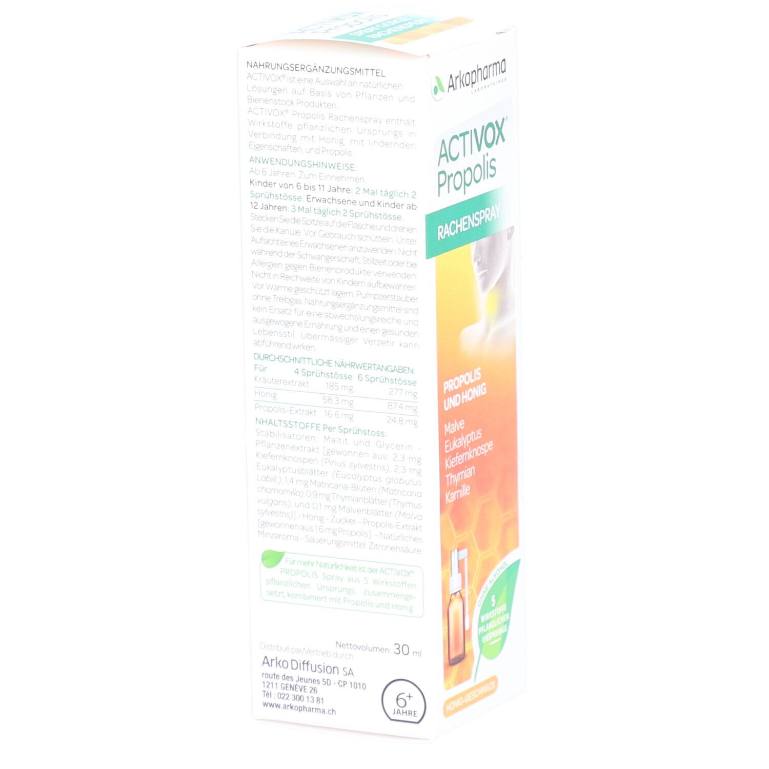 ARKOPHARMA Activox® Propolis-Spray Schlucht