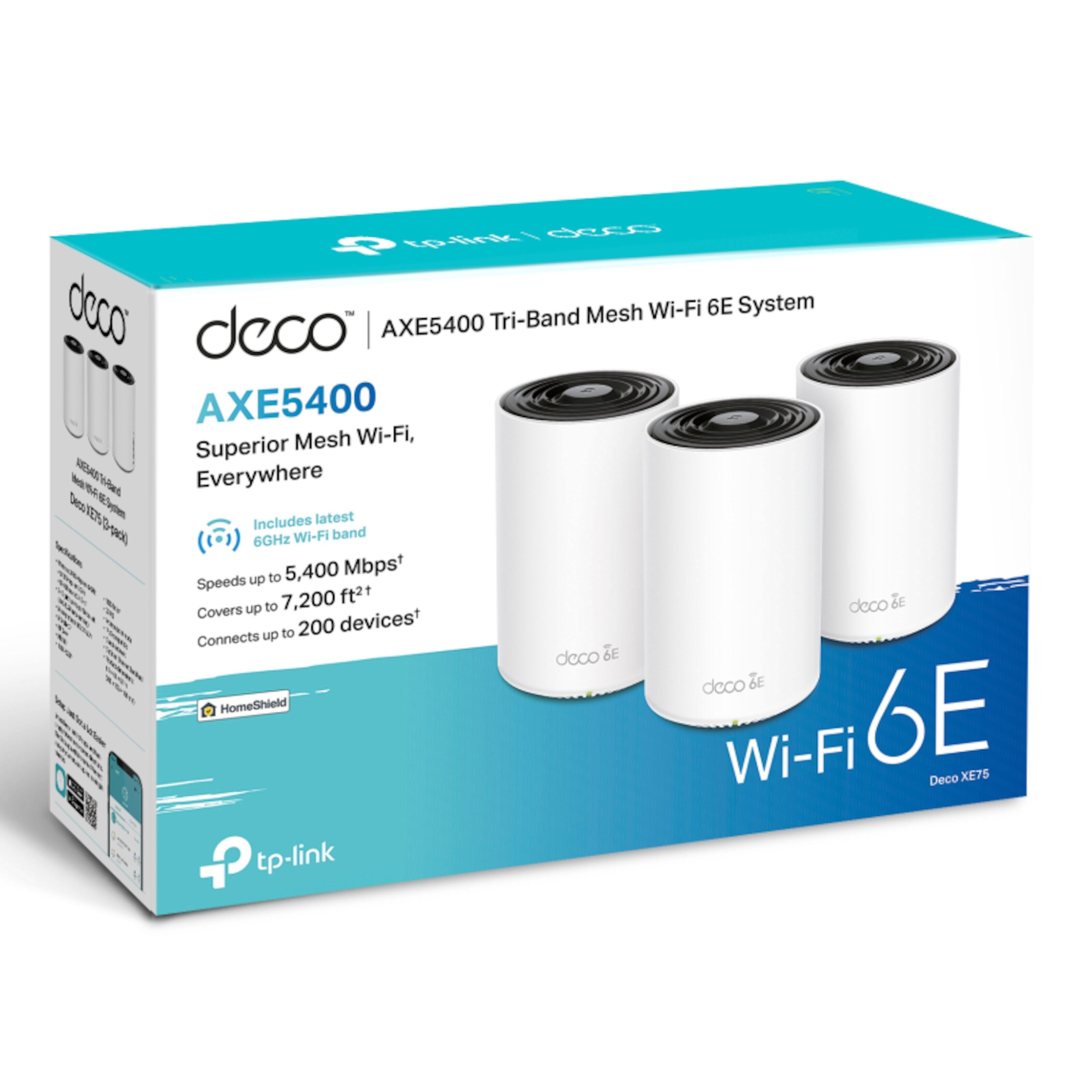 TP-link Deco XE75 AXE5400 3-pk.