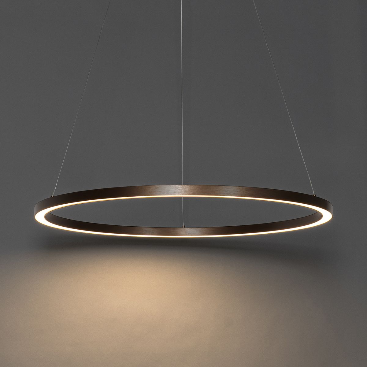 Hanglamp brons 80 cm incl. LED 3-staps dimbaar - Girello