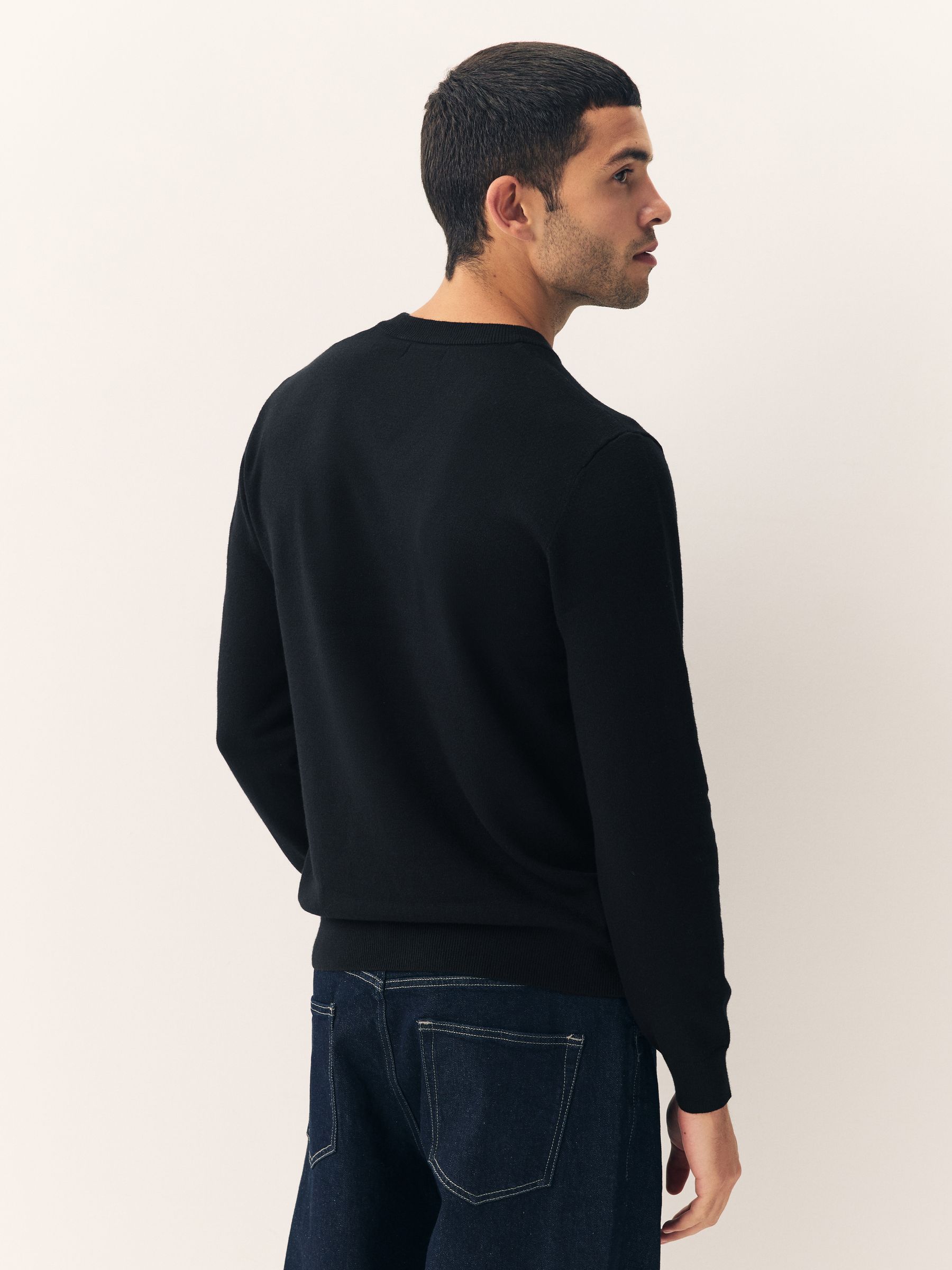 Zwart - Regular Fit Soft Touch V-Neck Jumpers 2 Pack