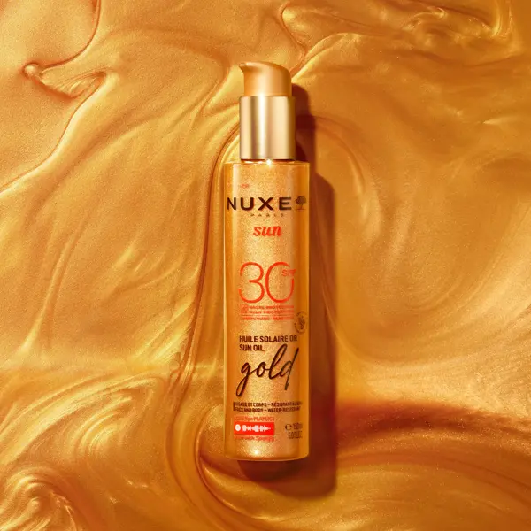 Protetor solar Nuxe Sun High Protection Gold Sun Oil FPS 30 150ml