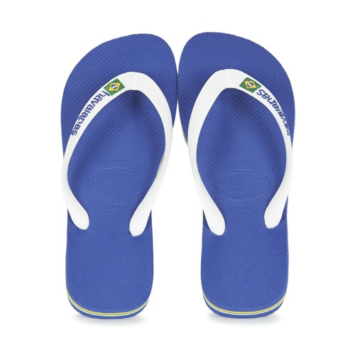 Havaianas - BRASIL LOGO - Blanc/Marine
