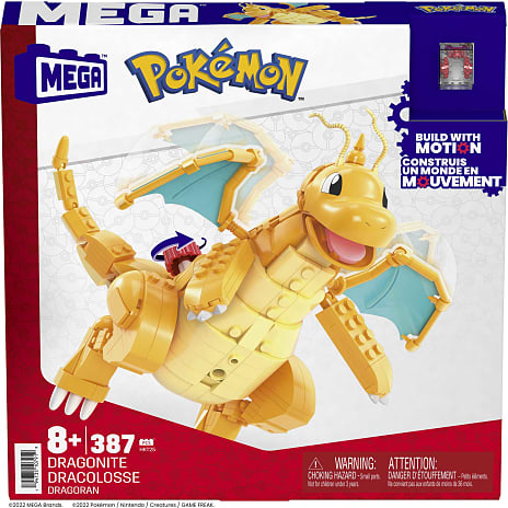 MEGA Pokémon Dragonite figur byggesæt