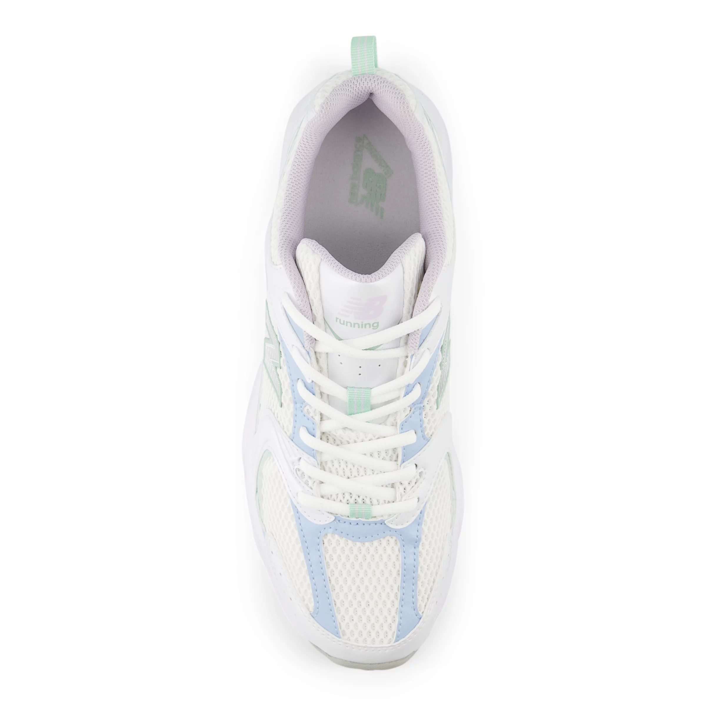 530 White con light chrome blue e clay ash