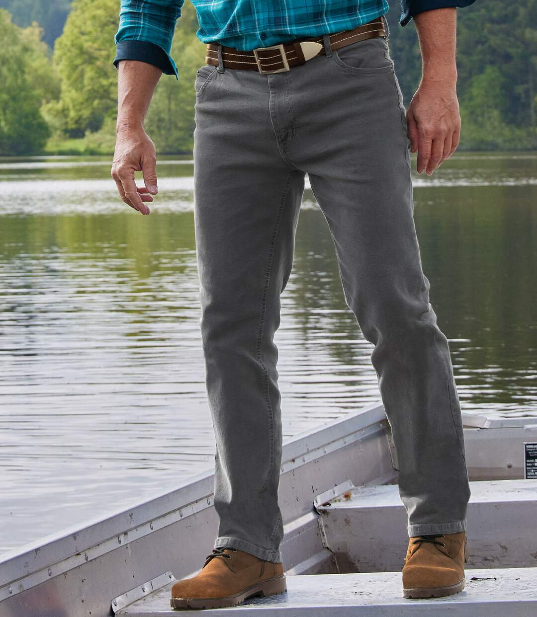 Jean Gris Stretch Regular