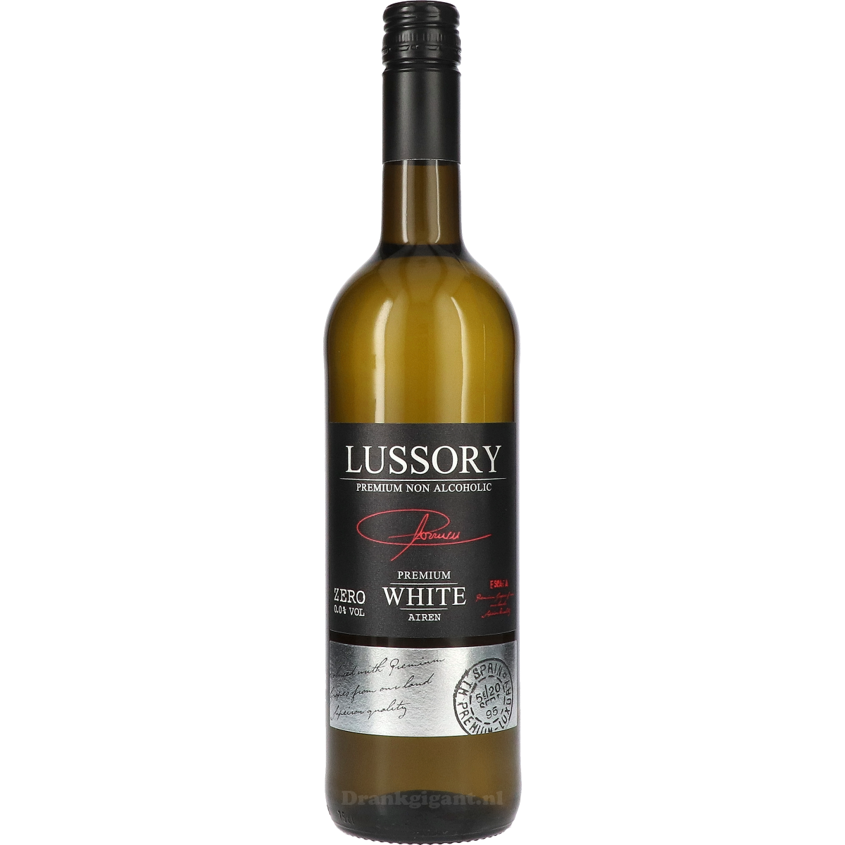 Lussory White Alcoholvrij 75 cl