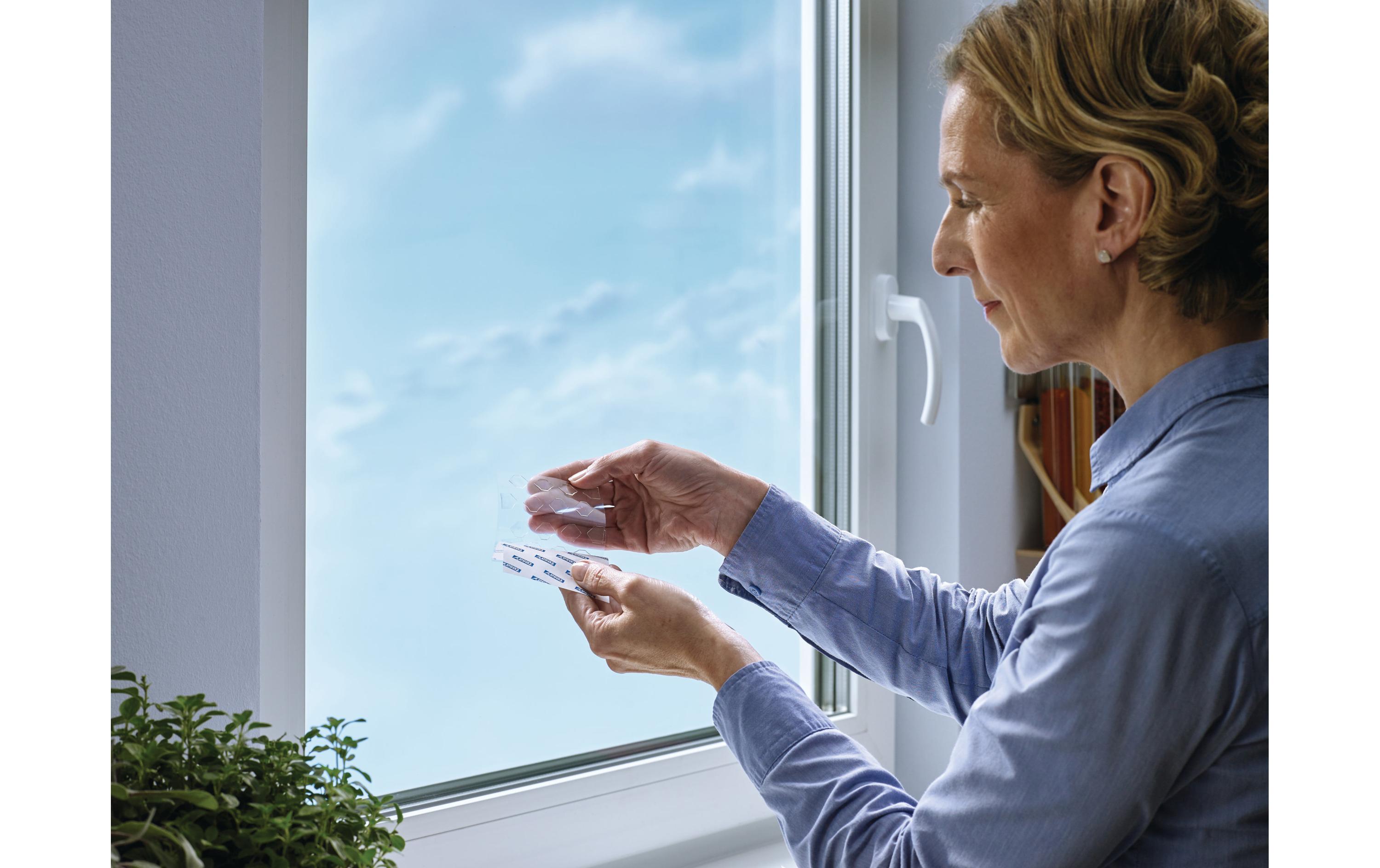Doppelseitige Klebepads für transparente Flächen60 Stück