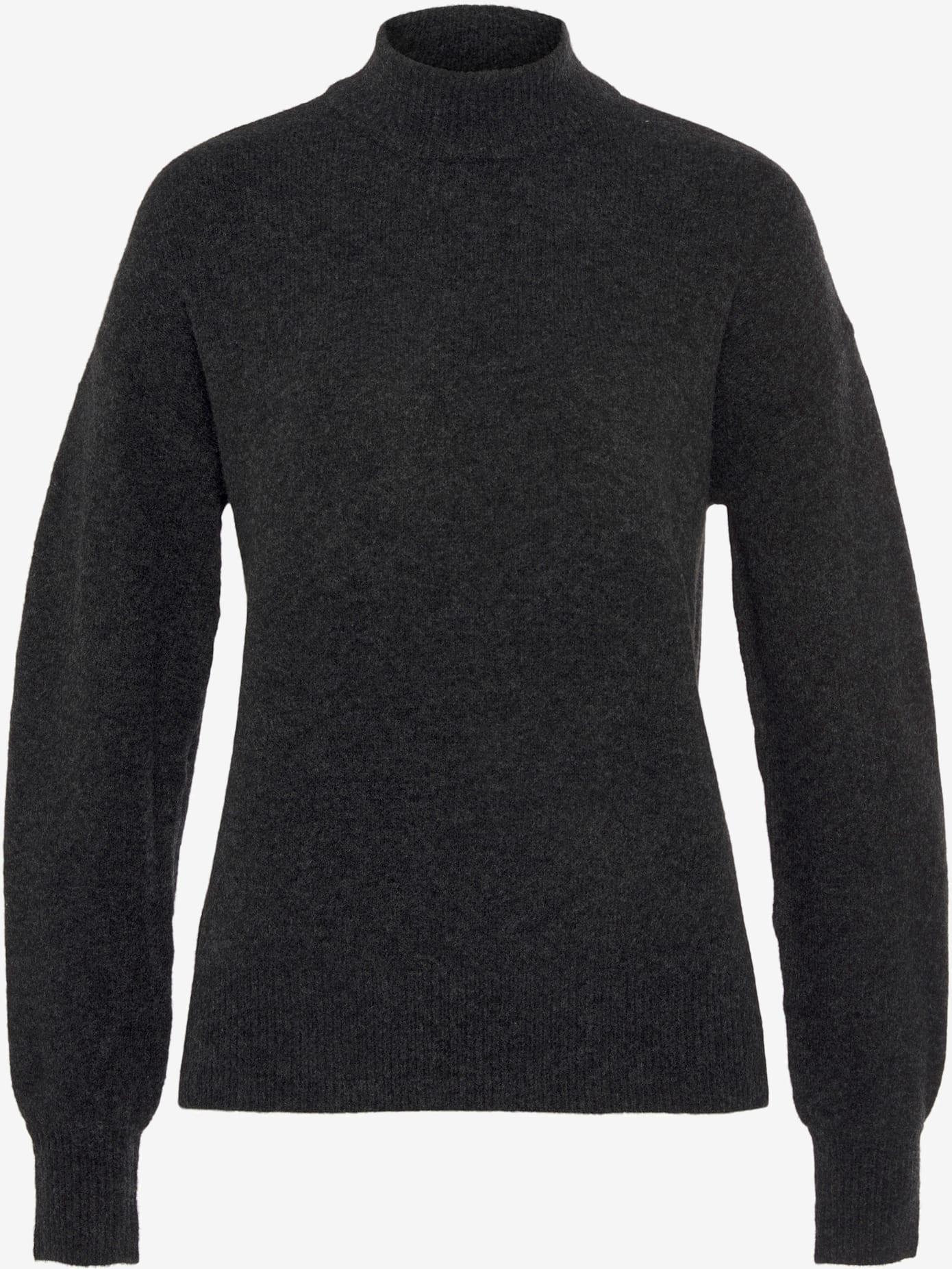 Pull en tricot à col montant
