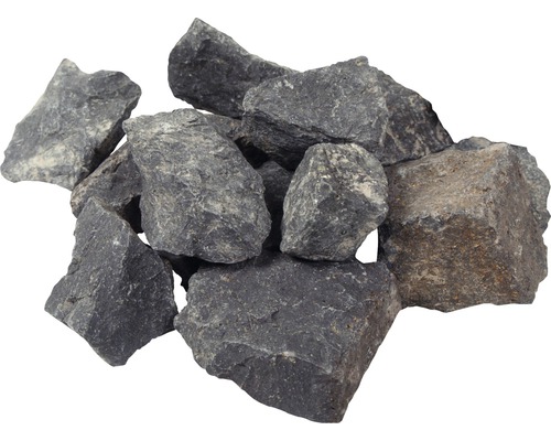 FLAIRSTONE Basaltsteen, basaltchips 32-56 mm 20 kg antraciet