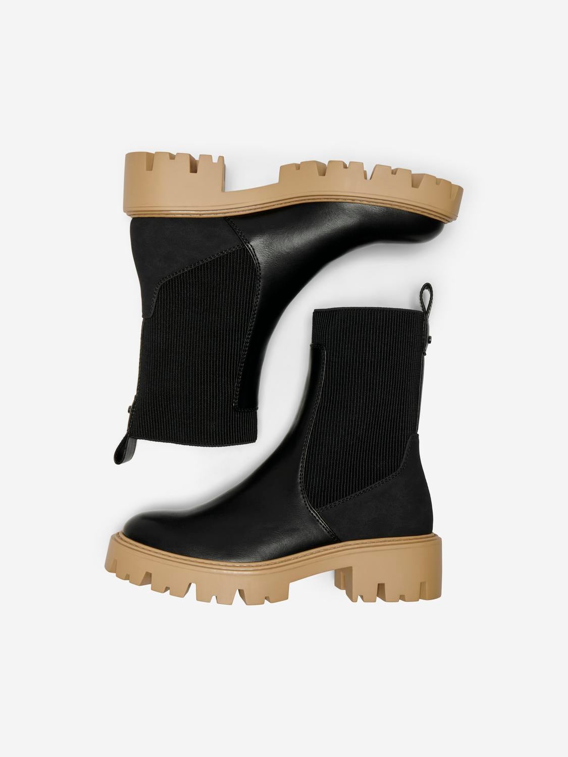 ONLBETTY-7 Stiefel Black