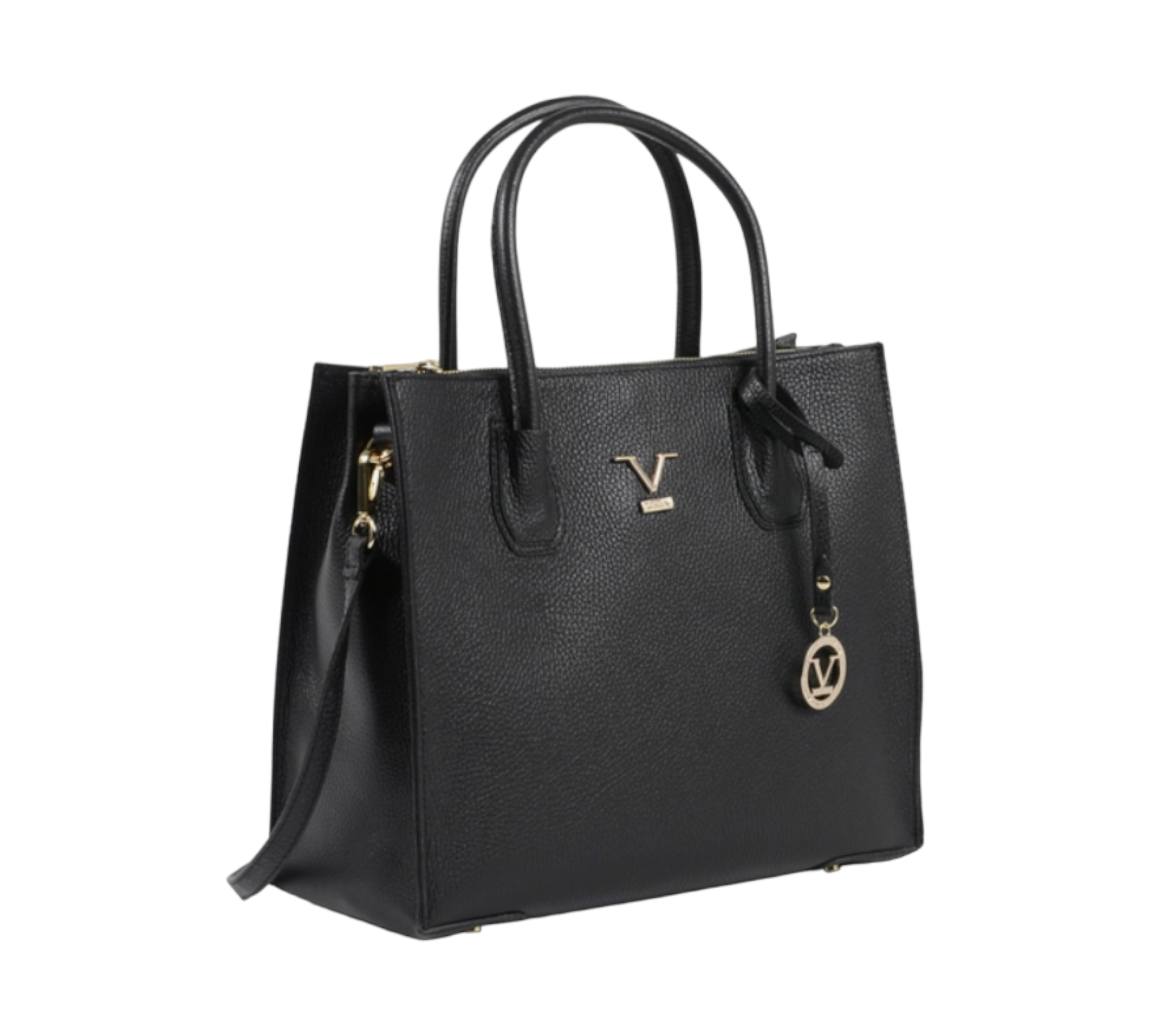 Versace 19V69 Italia schoudertas — Zwart
