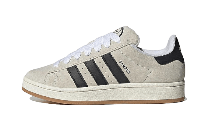 Adidas Campus 00's Crystal White Core Black - 48h Delivery