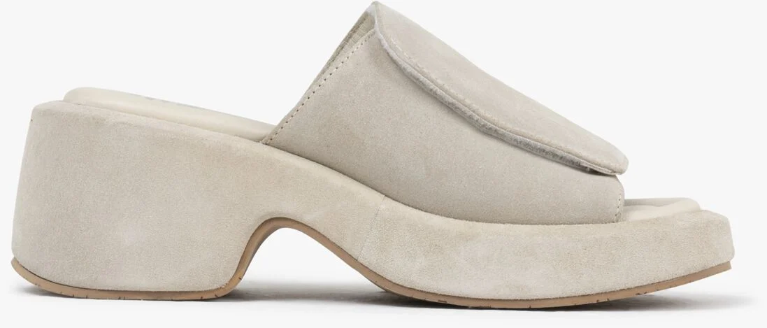 BRONX beige bronx muiltjes vita-sandal 84936