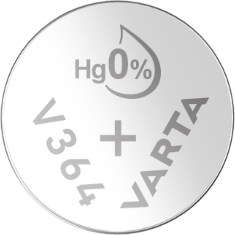 Varta Knopfbatterie, V364/SR60, 1 Stück