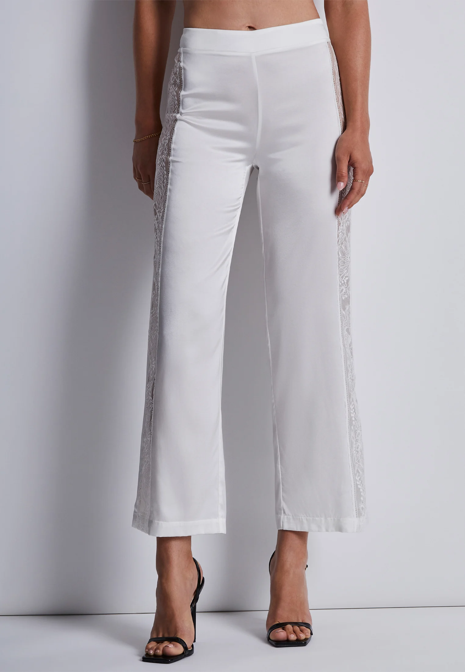 MIDNIGHT WHISPER - Pantalon | Blanc