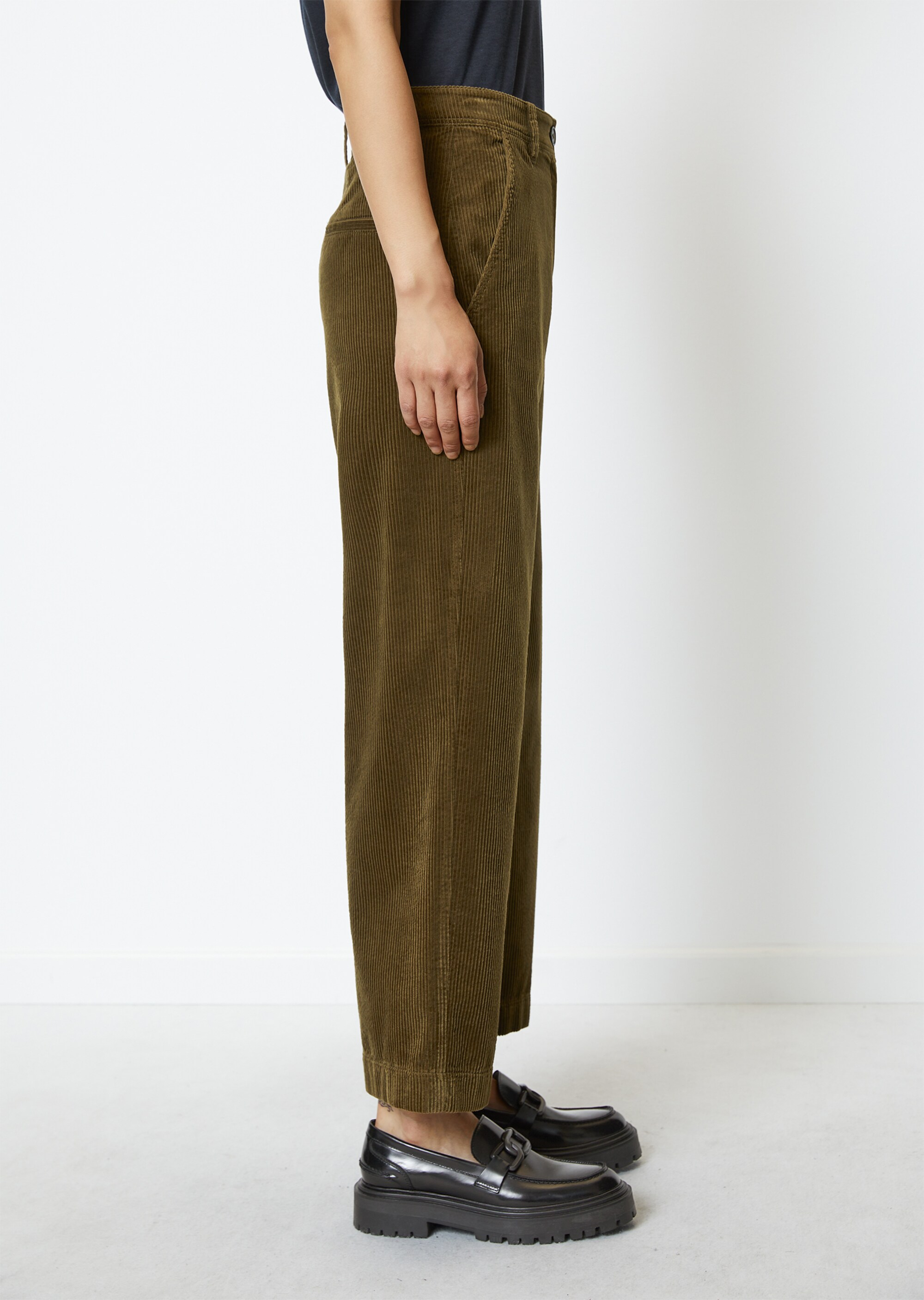 Wide Leg Pants Modell LANDEaus Organic Cotton-Cord